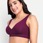 Maternity Lounge Bamboo Bra  ( removable cups ) Wine