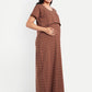 Rust orange Maternity and Lounge Nighty