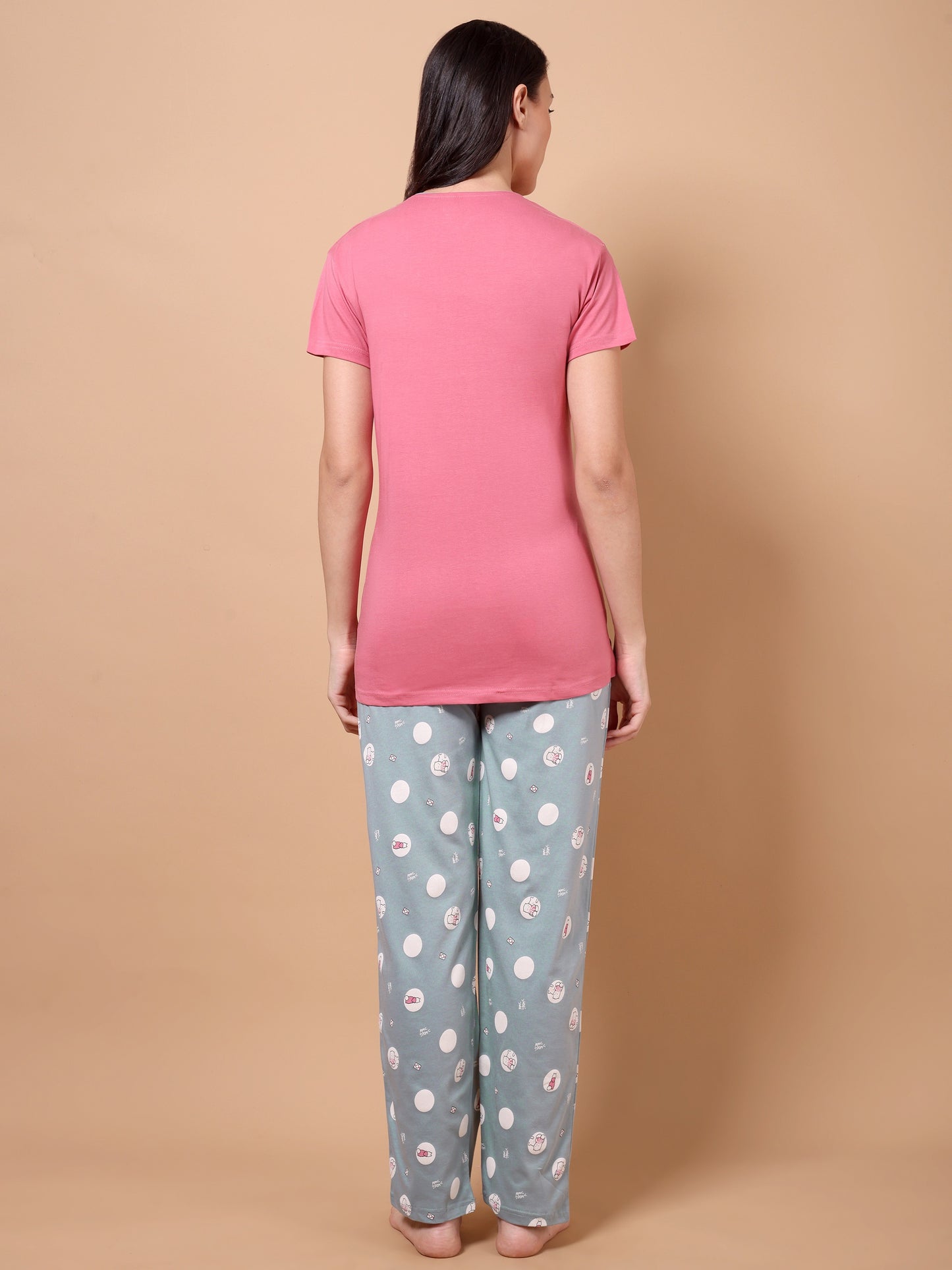 Start fresh maternity & nursing lounge night suit