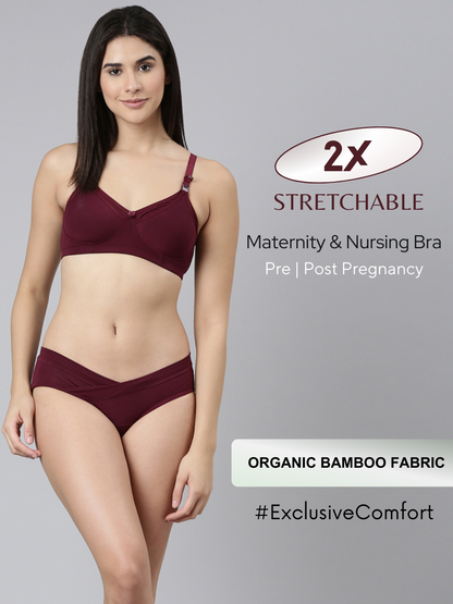 2-pack Maternity & Nursing Bra (non-Padded)