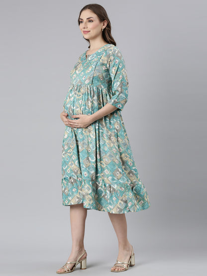 Dazzle maternity and feeding dress