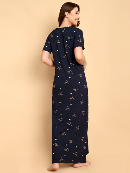 Gorgeous Navy Maternity and Lounge Nighty