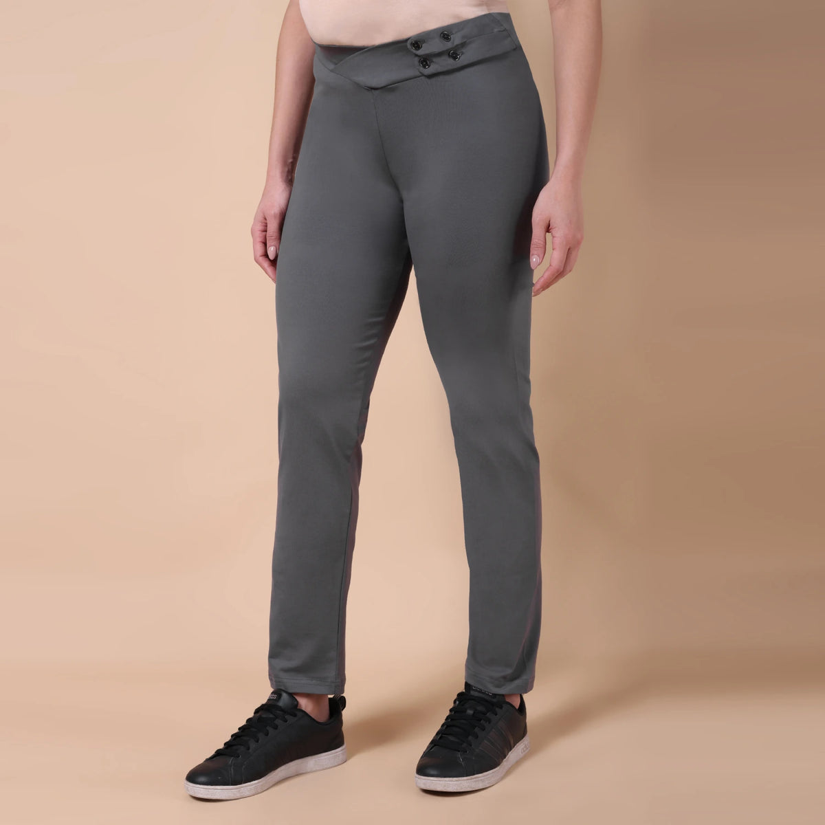 Maternity Comfy Pant - Adjustable waist - Grey