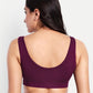 Maternity Lounge Bamboo Bra  ( removable cups ) Wine