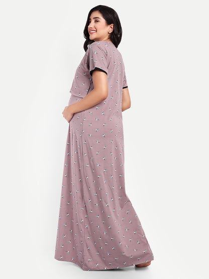 Dusk rose Maternity and Lounge Nighty