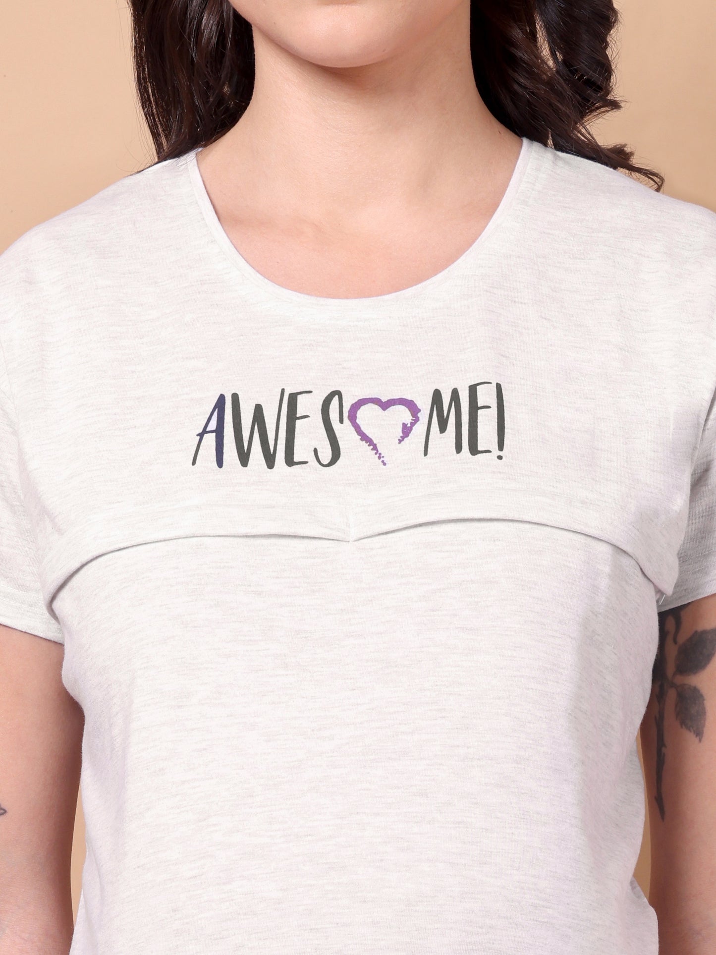 Awesome maternity & nursing lounge night suit