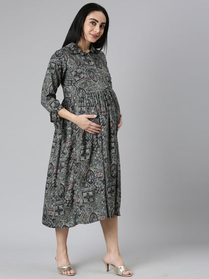 Carolina maternity and feeding dress