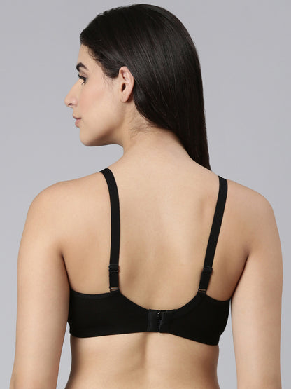 Maternity & Nursing Bra Black ( Non-Padded )