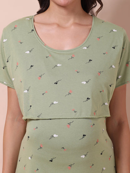 Mint meadow Maternity and Lounge Nighty
