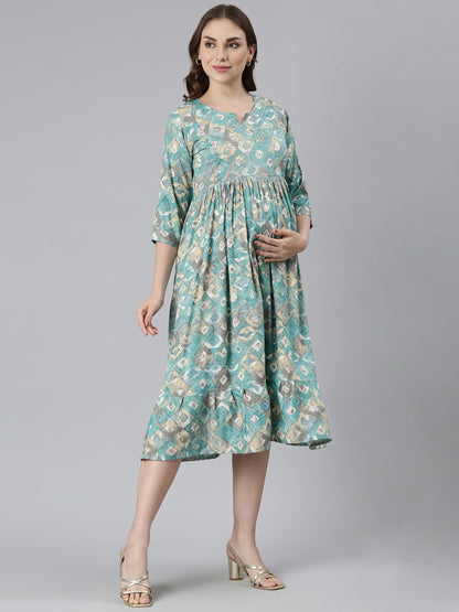 Dazzle maternity and feeding dress