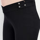 Maternity Comfy Pant Black - Adjustable waist