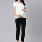 Maternity Comfy Pant Black - Adjustable waist