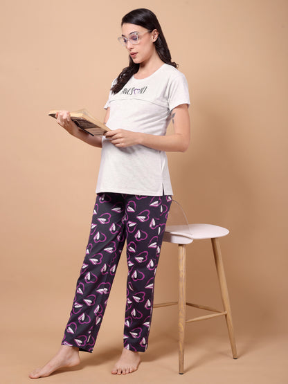 Awesome maternity & nursing lounge night suit