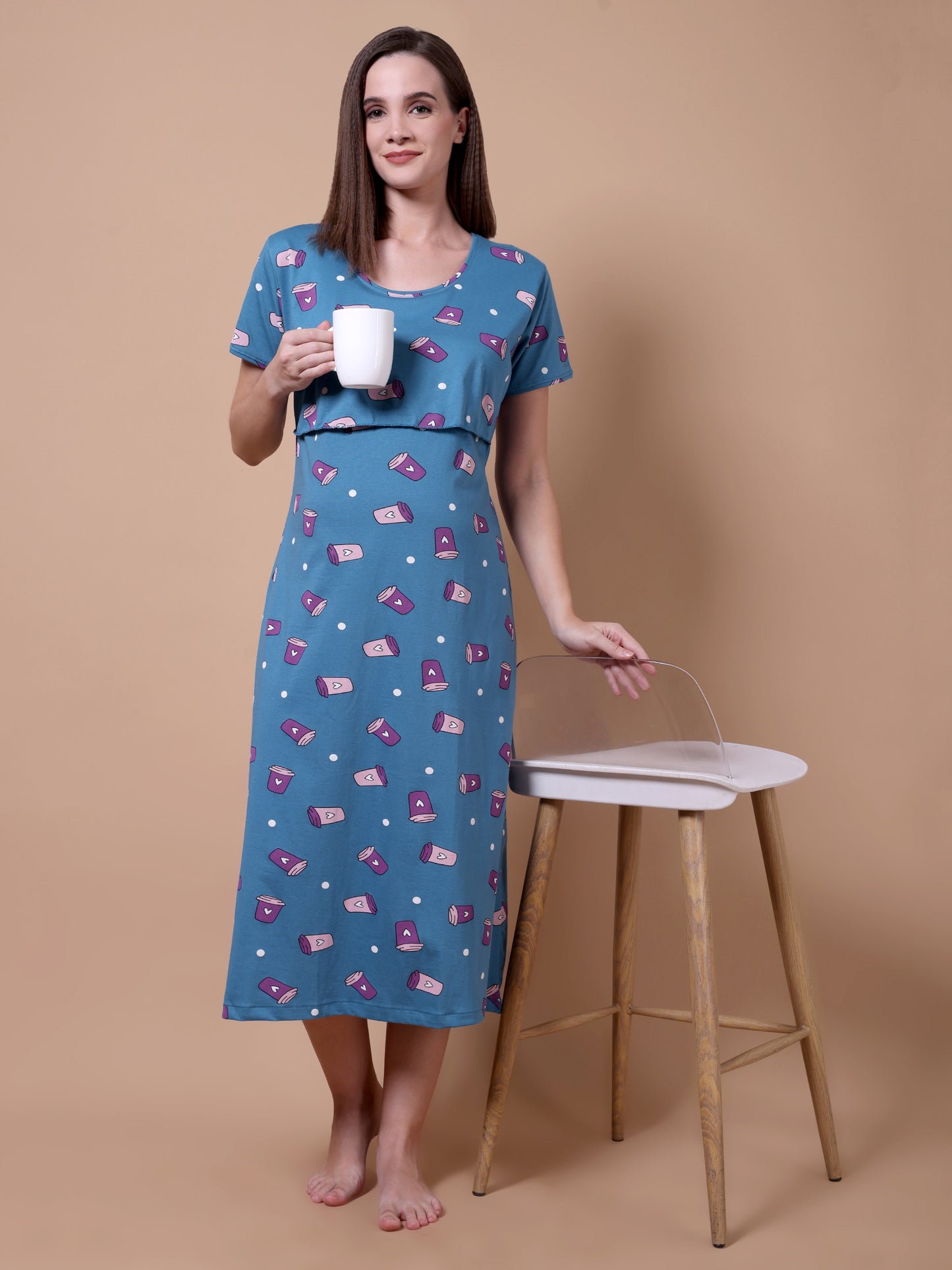 Midnight mug Maternity and Lounge Nighty