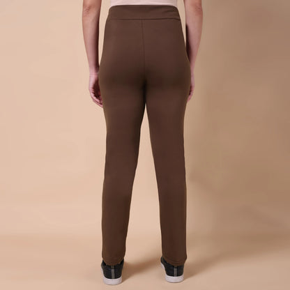 Maternity Comfy Pant - Adjustable waist - Brown