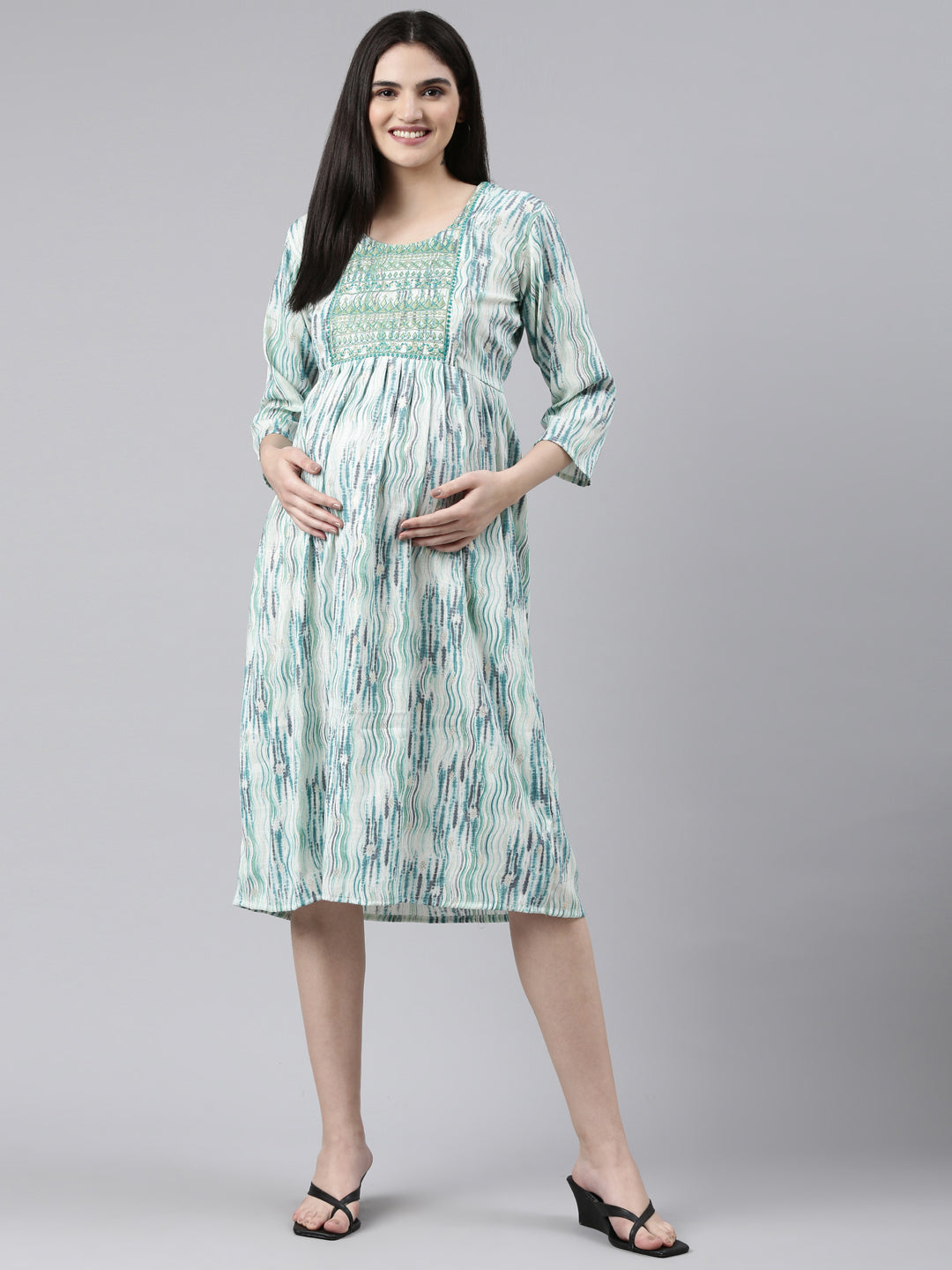 The Wrap | Maternity Nursing Dress | Plum
