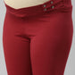 Maternity Comfy Pant Maroon  - Adjustable waist