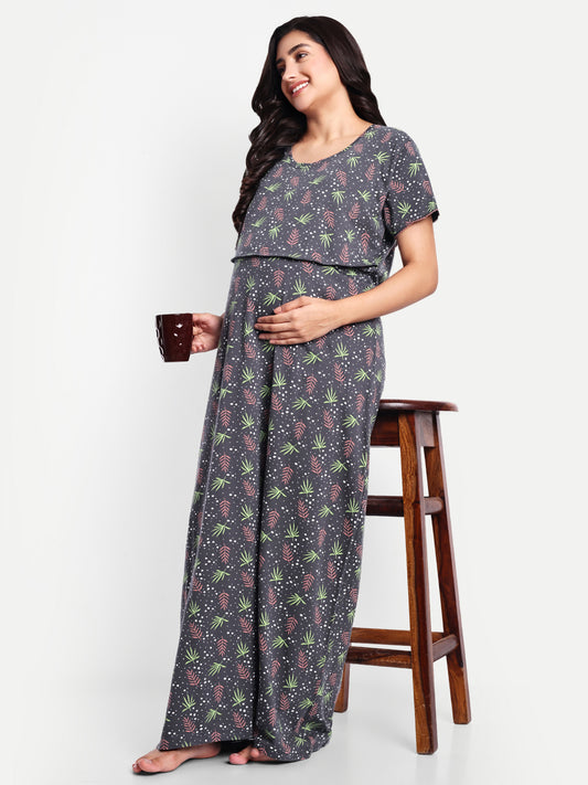 Hype Grey Maternity and Lounge Nighty