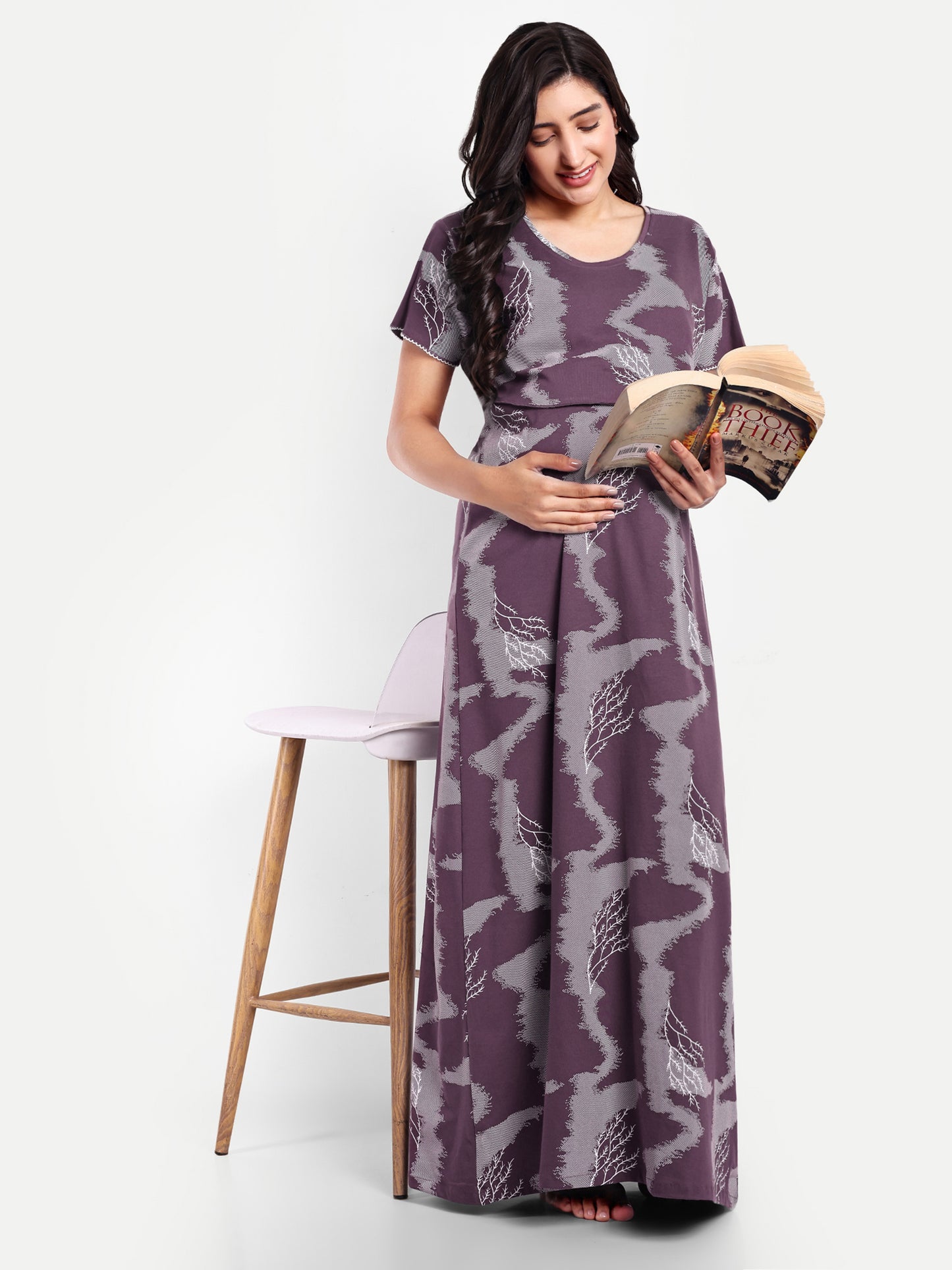 Caramel brown Maternity and Lounge Nighty