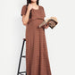 Rust orange Maternity and Lounge Nighty