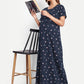 Floral navy Maternity and Lounge Nighty