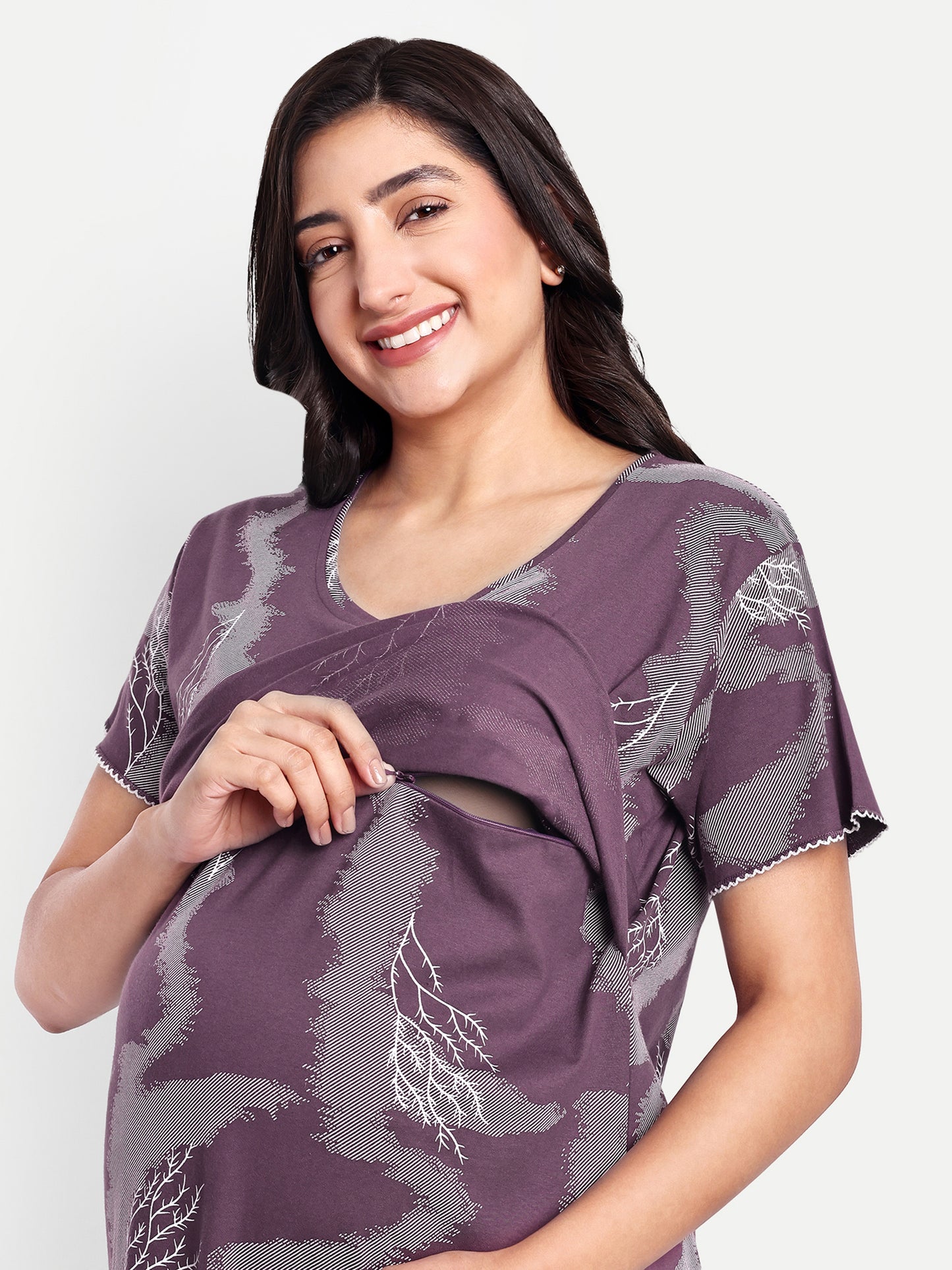 Caramel brown Maternity and Lounge Nighty