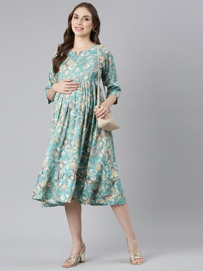 Dazzle maternity and feeding dress