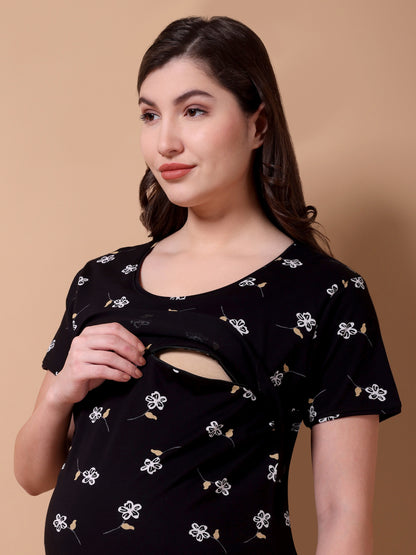 Expecting Elegance Maternity and Lounge Nighty