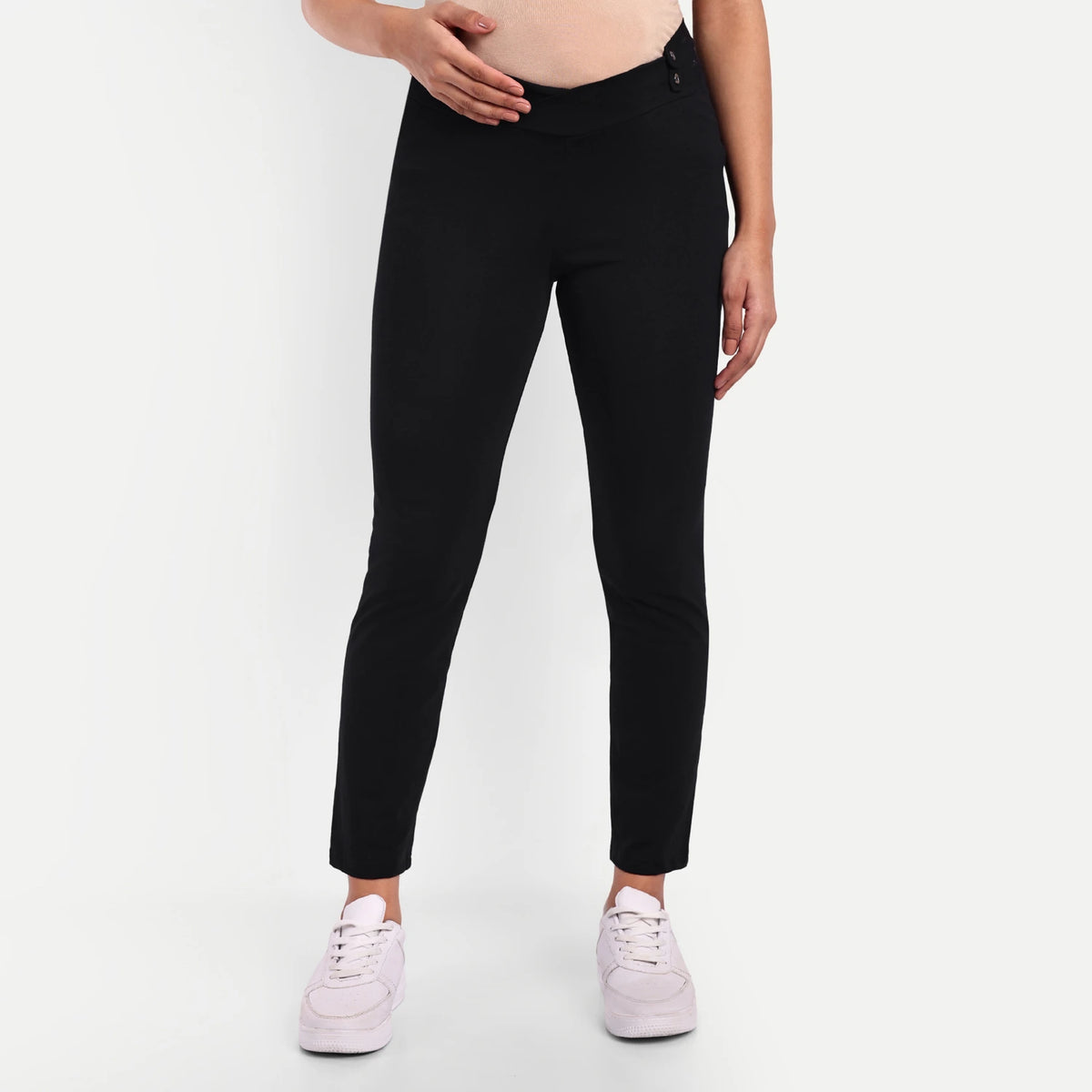 Maternity Comfy Pant - Adjustable waist - Black