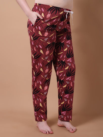 With a purpose maternity & nursing lounge night suit