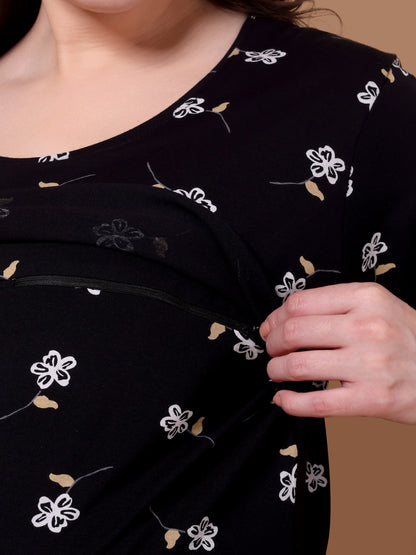 Expecting Elegance Maternity and Lounge Nighty