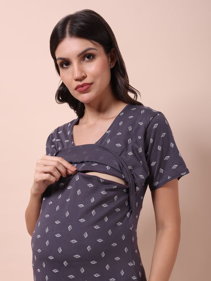 Twilight Diamond Maternity and Lounge Nighty
