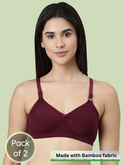 2-pack Maternity & Nursing Bra (non-Padded)